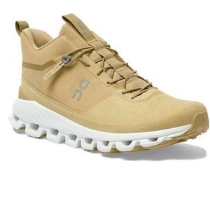 On Cloud Hi in Dune Running Shoes like new mens Size 8